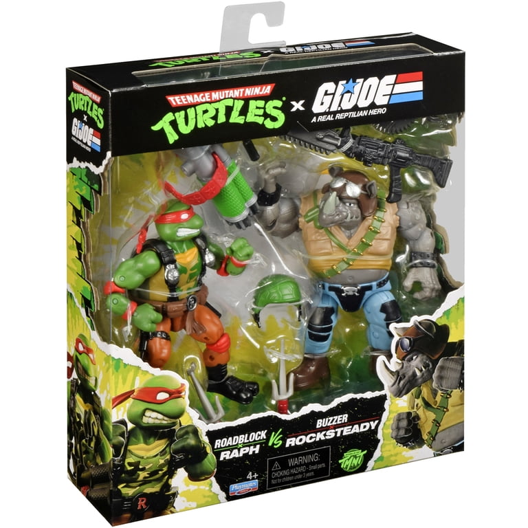Teenage Mutant Ninja Turtles x G.I. JOE: Roadblock x Raph vs