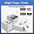 thumbnail image 5 of LC203XL LC201 Ink Cartridges Compatible for Brother LC203 Ink cartridges Work for MFC-J880DW MFC-J480DW MFC-J460DW MFC-J4420DW MFC-J485DW MFC-J885DW printer, 5 of 7
