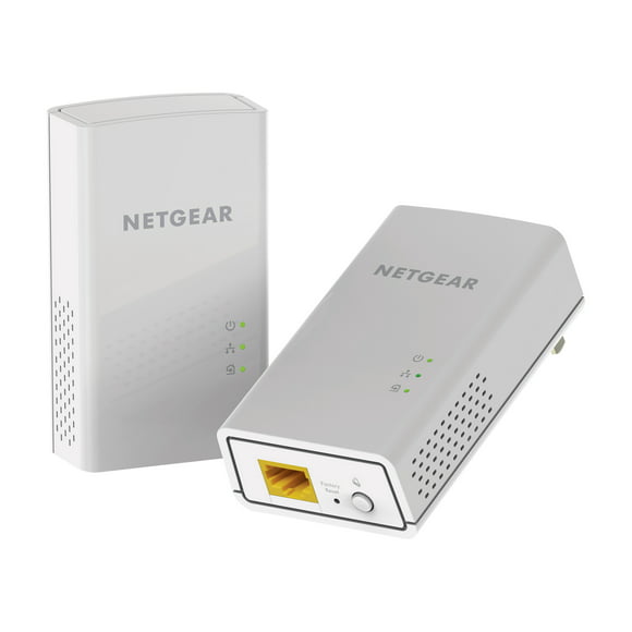 NETGEAR - Powerline Extender, Wall-plug, 1000 Mbps (PL1000)