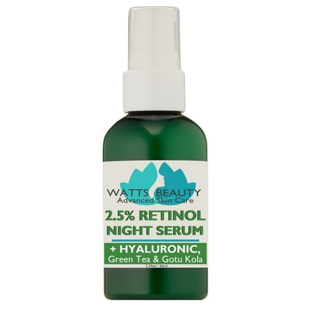 Watts Beauty Advanced 2.5% Retinol Serum with Hyaluronic Acid - 2.24 oz