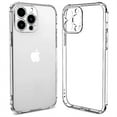 thumbnail image 4 of Borz Compatible with iPhone 13 Case Clear Case, Clear Slim Protective Phone Cover Designed Transparent Anti-Scratch Shock Absorption TPU Bumper, Crystal Clear, 4 of 5