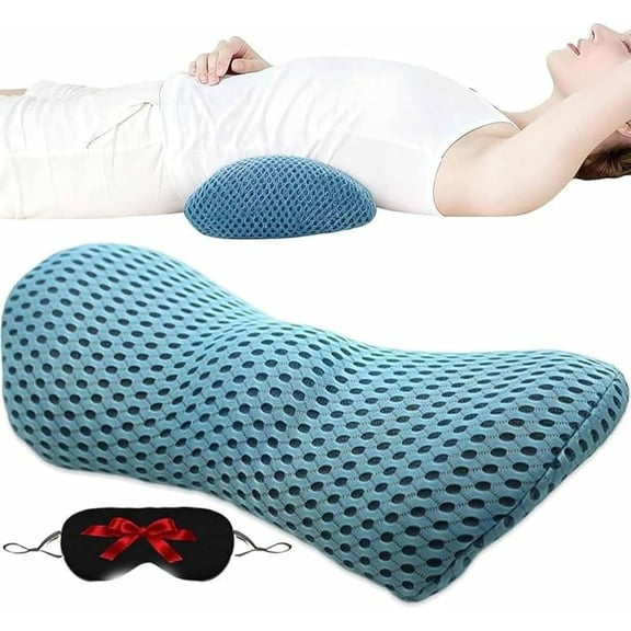Original Neocushion Lumbar Support Pillow, 2026 New Lumbar Support Pillow, Memory Foam Lumbars Pillows for Back Pain and Sleep Discomfort, Durable, Breathable and Stylish (White)