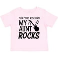 thumbnail image 3 of Inktastic For the Record, My Aunt Rocks Boys or Girls Baby T-Shirt, 3 of 5