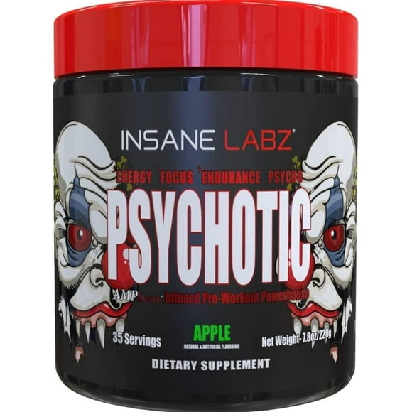 Pre Entreno INSANE LABZ PSYCHOTIC PRE-ENTRENO MANZANA Cherry Limonade 35 serv