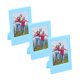 thumbnail image 1 of Uxcell 3 Pcs Marcos de Fotos Mini 2.4 x 3.5 Pulgadas Marco Rectangular, Azul, 1 of 1