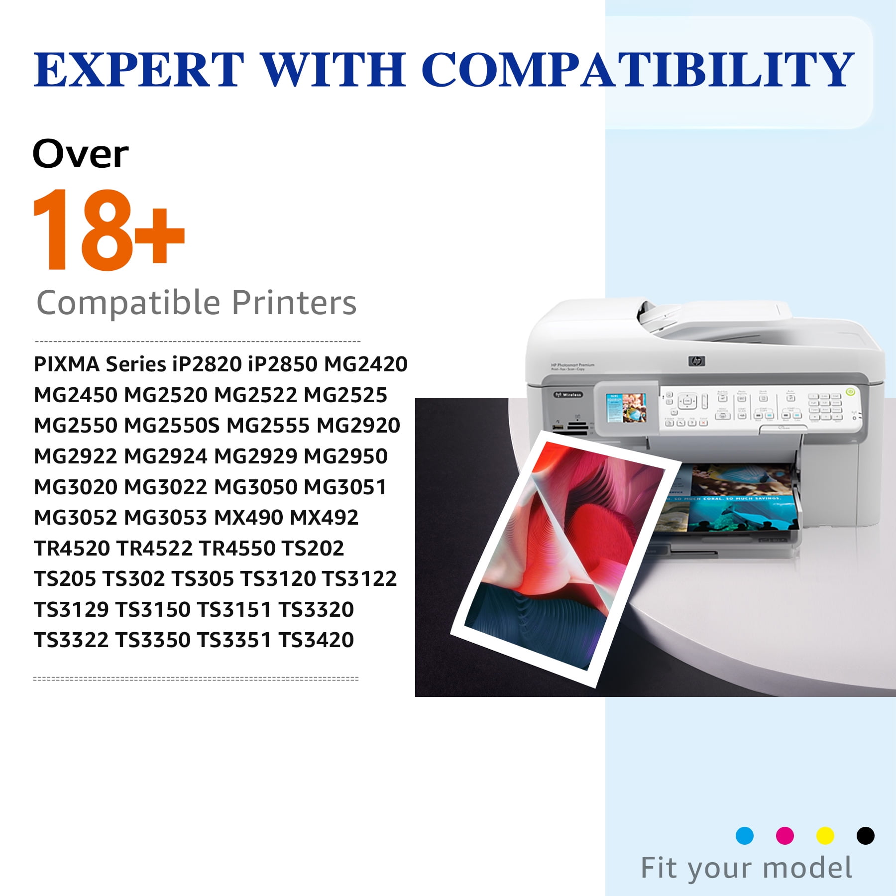 PG 243 Black Ink Cartridge Compatible for Canon 243 Black Ink for Canon Ink 243 Ink Cartridge for Printer (2BK)
