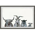 thumbnail image 2 of Crazy Colored Hair Framed Painting Art Print, 36.00" x 1.50", 2 of 6