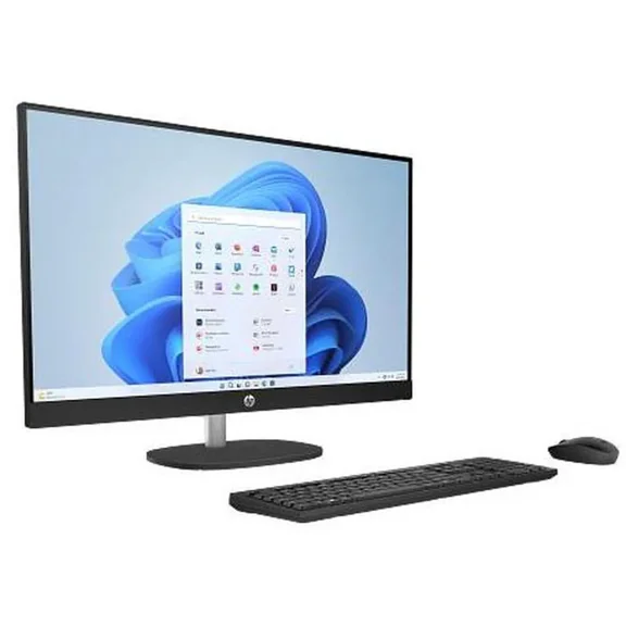 Pre-Owned HP 27-cr0015m 27" FHD Ryzen 3 7320U 2.4GHz AMD Radeon Graphics 8GB RAM 256GB SSD Win 11 Home Black
