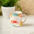 thumbnail image 4 of Christian Art Gifts Large Watercolor Pastel Religious Ceramic Coffee & Tea Mug for Women: Great is Thy Faithfulness - Inspirational Non-toxic, Lead-free Beverage Cup w/Gold, Multicolor Floral, 14 oz., 4 of 4