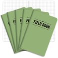 thumbnail image 1 of Carnet de Notes - 3.5"x5.5" - Vert - Livre Mémo Graphique - Lot de 5, 1 of 5