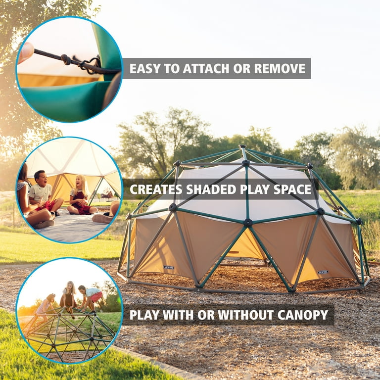 Lifetime Kid's Outdoor 5 ft. H x 10 ft. W Dome Climber w/Canopy