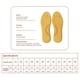 thumbnail image 2 of Plantillas calentadas con almohadilla para zapatos con soporte para el arco de masaje para hombres y mujeres para invierno (amarillo 45-46) Wdftyju Tenis De Mujer Tenis De Hombre, 2 of 6