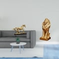 thumbnail image 2 of Escultura De León Y Caballo Majestuoso, Figura Coleccionable, Adorno Artístico Para Escritorio, Sala De Estar, Oficina, Hogar, Estantería, Librería, Regalo De Cumpleaños, 2 of 8
