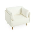 thumbnail image 6 of Grand Ivory Serenity Accent Chair, 6 of 9