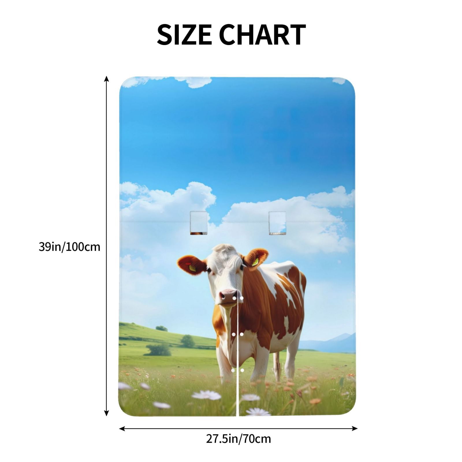 Car Seat Cover Baby - Cow Grazing Nature Breathable Infant Car Seat Cover for Baby Carseat, Lightweight Comfort Baby Essentials Must Haves Newborn Stuff for Girl Boy