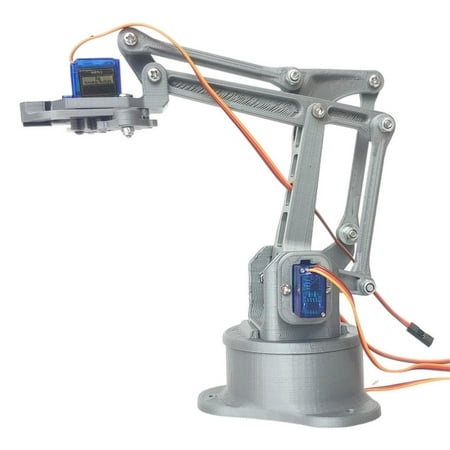 

diy buliding robot Assembly 3D Printing Mechanical Robot Claw Mechanical Arm Grab Manipulator Robotic Manipulator Robot Claw for Teens Adults