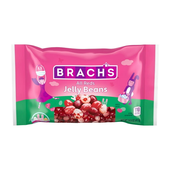 Brachs All Reds Jelly Beans, Springtime Easter Candy, 14.5 Oz Packaging May Vary