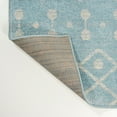 thumbnail image 5 of JONATHAN Y MOROCCAN HYPE 2 x 8 Runner Rug, Aksil Moroccan Beni Souk - Turquoise/Cream, MOH208D-28, 5 of 8