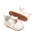 thumbnail image 4 of nvzhuang Baby Girls Princess Shoes  Mary Jane Flats Dress Walking Shoes for Newborn Infant Toddler, 4 of 6