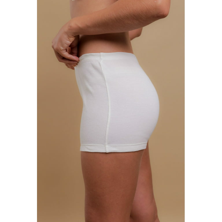 Cottonique Women's Latex-Free Waist Brief made from 100% Organic Cotton  (2/pack
