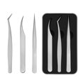thumbnail image 1 of Juego de pinzas de extensión de pestañas de 3 piezas, pinzas de extensión de pestañas de a Abanopi Pinzas, 1 of 5