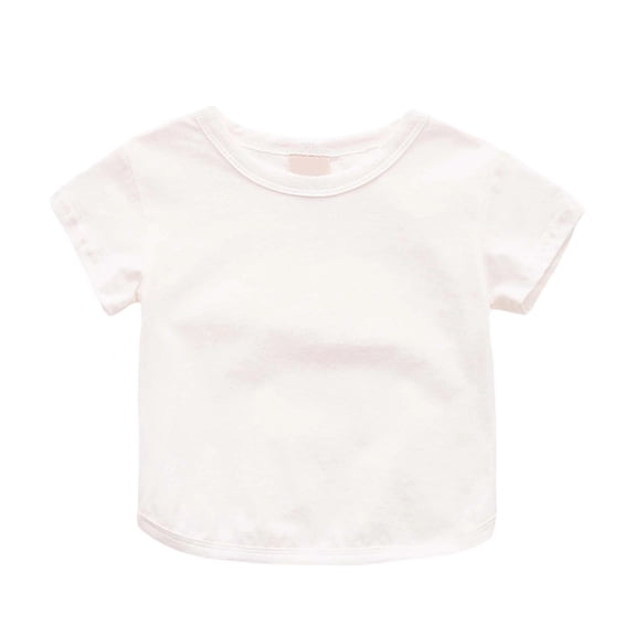 Jamsmile Toddlers Girls T-Shirts Summer Casual Loose Round Neck T Shirts Tops Soft Comfy Lightweight Pullover Girls Tee Shirts