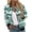 Multicolor#5, variant on Drovellove Women's Casual Long Sleeve Zip Up Sweatshirt | Coarse Knit Baseball Jacket with Soft Stretch Fabric