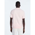 thumbnail image 3 of Free Assembly Men's Textured Stripe Polo Sweater with Short Sleeves, Sizes S-3XL, 3 of 7