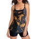 thumbnail image 1 of Trajes de Baño Mujer Conjunto de Tankini Estampado de Talla Grande Para Mujer, Traje de Baño de Dos Piezas Con Espalda de Tiras, Ropa de Playa, Traje de Baño Cómodo y Elegante., 1 of 4