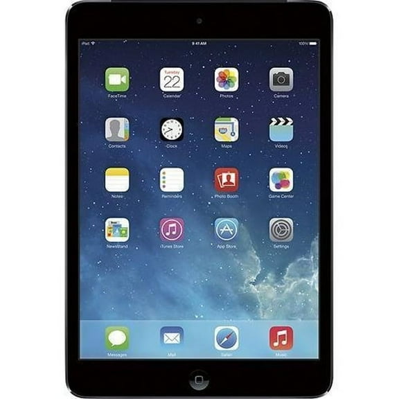 Restored Apple iPad mini 16GB, Wi-Fi, 7.9 - Space Gray - (MF432LL/A) (Refurbished)