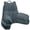 Charcoal Gray-Large-For heights over5'3"-Weight6.83 lbs, variant on Readingow For Bed With High Arm Rests Support Sitting Up In Shredded Memory Foam Tv Gaming Or Relaxing On Floor (pink Large)
