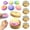4 random options, variant on Dumpling Squishies, Colorful Dumplings Stress Balls Fidget Sensory Toy, Cute Steamed Bun Toy with Food Steamer, for Easter Basket Stuffers Party Favors