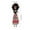 C, variant on African American Fashion Dolls Set with Outfits – 12.6" Posable Black Dolls & Accessories