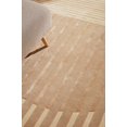 thumbnail image 5 of Premium Handmade Rug with Linear Patterns made with 100% New Zealand Wool Best Suites in your Bedroom, 5 of 5