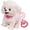 White B, variant on Realistic Robot Dogs 2026, Robot Dog,Interactive Walking Plush Puppy Toy Dog,Touch Sensing, Voice Mimic, Sounds, Tongue & Licking Motion,Leash Remote,Battery Powered (White A)