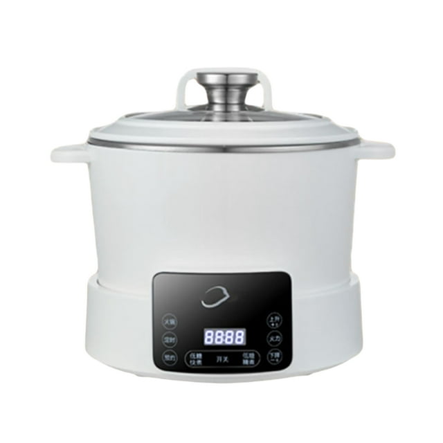 Huanglei Cuiseur à Riz Multifonction Bas 3 L, Cuiseur à Riz à Levage et Retrait avec Cuiseur Vapeur, Vapeur, Bouillir, Ragoût, Cuiseur à Riz Faible en Glucides, Entièrement Automatique, Convient à une à Trois Personnes