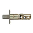 thumbnail image 2 of Kwikset Deadbolt Latch Replacement - Universal Locking Metal - Silver, Brass Finish, 2 of 2