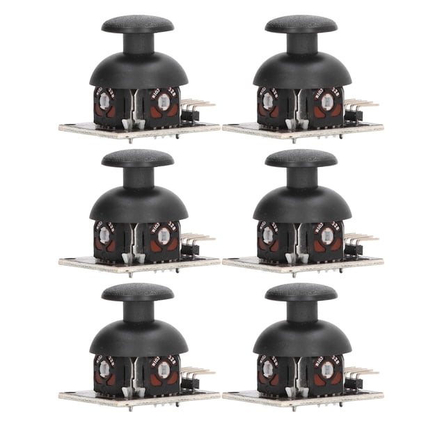 Kit de módulo de controlador de joystick, 6 juegos Módulo de control de juego con sensor de joystick Módulo de joystick Fiabilidad excepcional