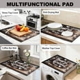 thumbnail image 2 of Stove Top Cover for Electric Stove 28 "x 20 ", Grateful pattern Heat Resistant Glass Top Stove Cover Protector, Induction Cooktop Protector Stove Top Covers Mat, Kitchen Flat Stove Top Covers, 2 of 7