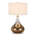 thumbnail image 3 of Henn&amp;Hart TL0027 Glass Ombre Lamp One Size Brass, 3 of 8