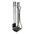 thumbnail image 2 of Achla Designs Minuteman International Modern Park Avenue Fireplace Set of 4 Tools, 32.5 Inch Tall, Black Finish, 2 of 5