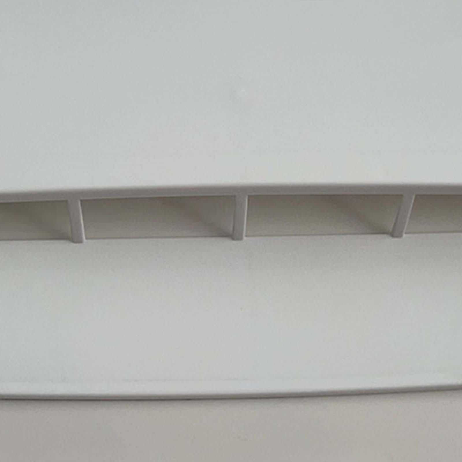 Nishiyuenyi Hood Body Air Decorative Intake Replaces Car Hood Vent for Car Modification White