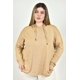 thumbnail image 5 of Sudadera efecto jaspeado Roman Fashion /Tallas Extras, 654 (Cafe) cafe 38, 5 of 6