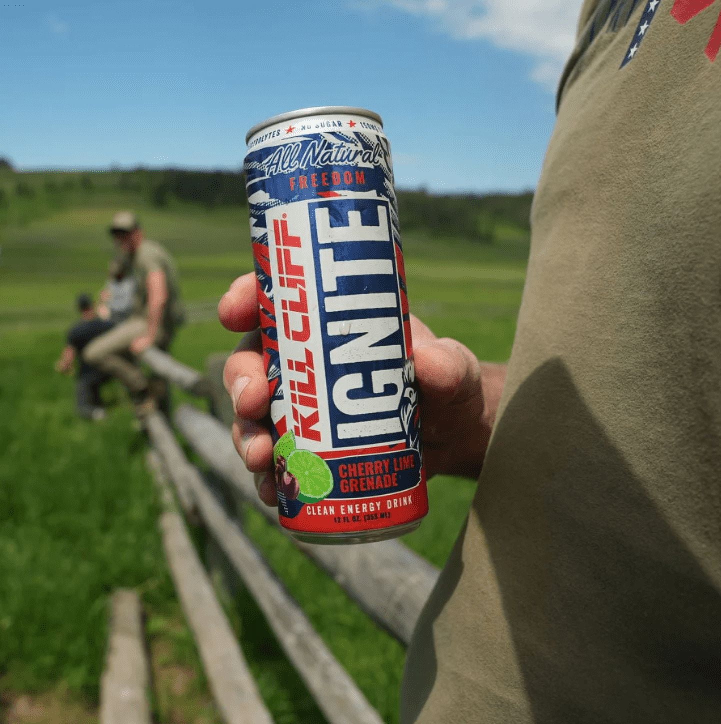 Kill Cliff Ignite Cherry Lime Grenade, 12oz 12CT CLEAN ENERGY DRINK