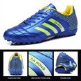 thumbnail image 4 of Zapatos de fútbol para niños, suela de goma, botines de fútbol, ​​malla suave para césped artificial Hugtrwg Para estrenar, 4 of 9