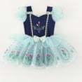 thumbnail image 4 of QEFJNO 3-8Y Toddler Girls Princess Leotards Ballet Dance Dress Kids Ballerina Tutu Dresses, 4 of 8