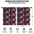 thumbnail image 2 of Blackout Kids Curtains,Halloween Elements Pattern Childrens Insulated Curtains Set Of 2,Bedroom Essentials,Toddler Room Decor 42"x54", 2 of 5