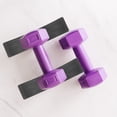 thumbnail image 3 of Support d'Haltère en PP Durable avec Grande Capacité de Charge pour un Rangement Sécuritaire Noir 6 Pcs, 3 of 9