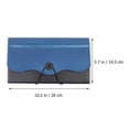 thumbnail image 2 of Luxshiny Bolsa Organizadora Para Recibos Y Documentos En Azul Con Y Material Resistente, 2 of 8