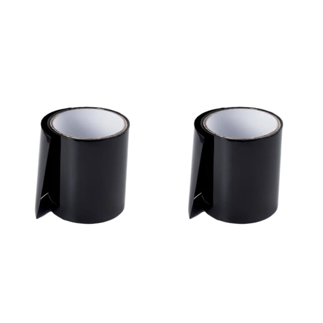 Advancent PVC Protección permanente contra el agua Clima: resistente al agua para fugas Fugas y duradero Fácil de aplicar Todos los parches Negro 5*150cm 2piezas
